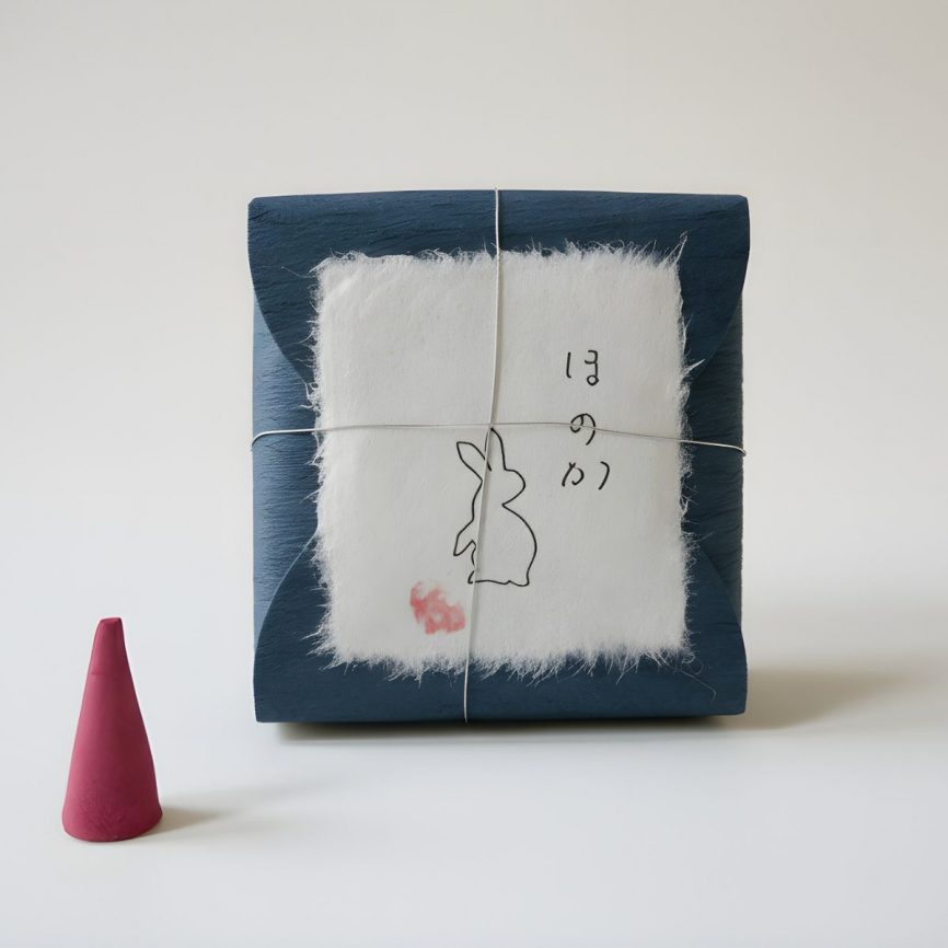 Japanische Duftkegel mit traditionell verpackter Geschenkbox – hochwertige Duftkegel aus Japan.